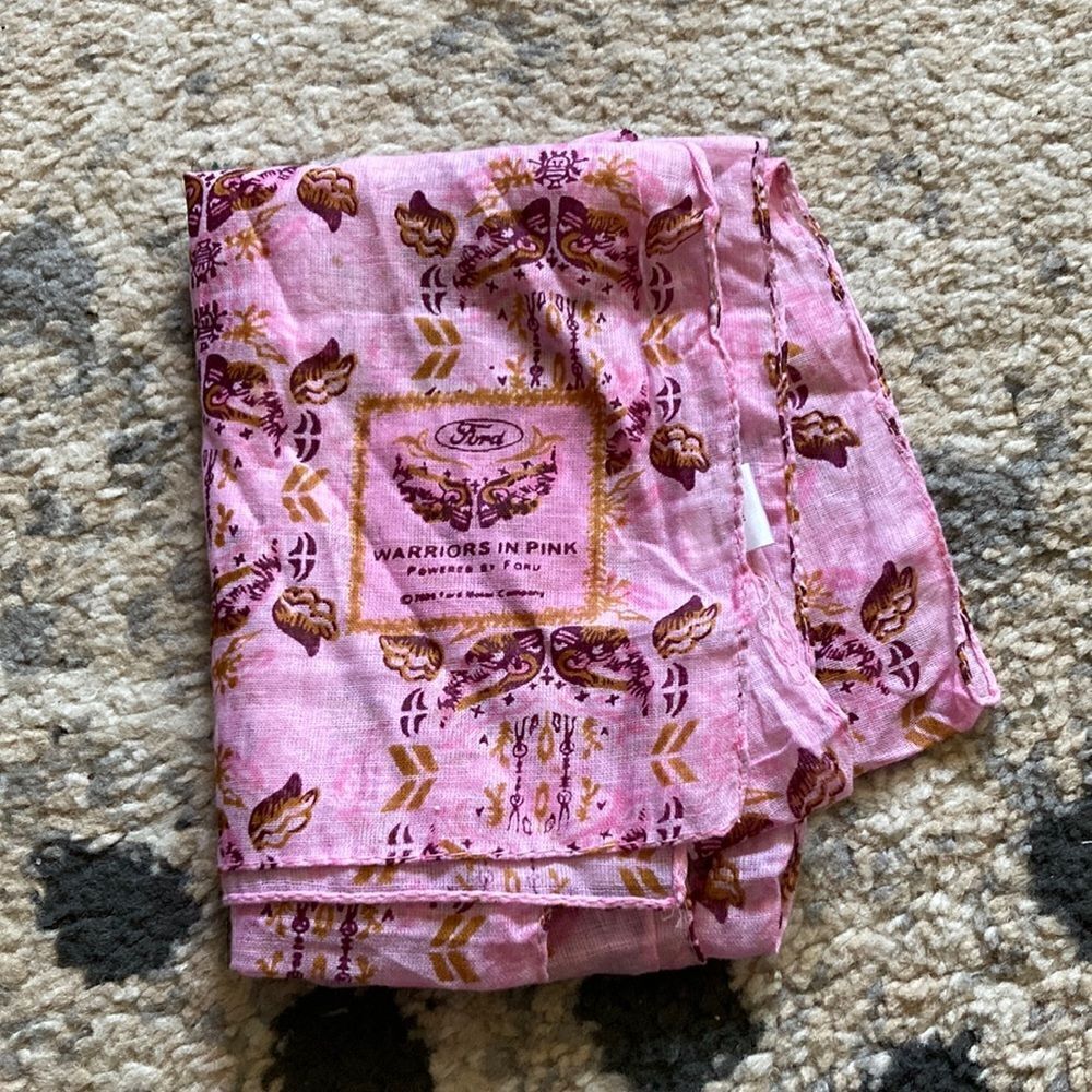 Warriors in Pink Scarf POWERED BY FORD